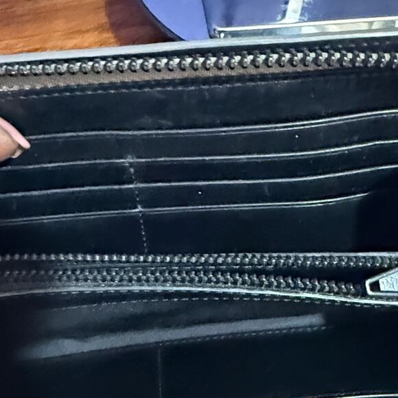 Alexander Wang Pebbled Leather Long Wallet Clutch - Picture 6 of 8